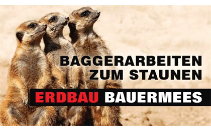 Logo der Firma Bauermees Erdbau aus Thüngersheim auf dem Branchenportal Gartenbau.org