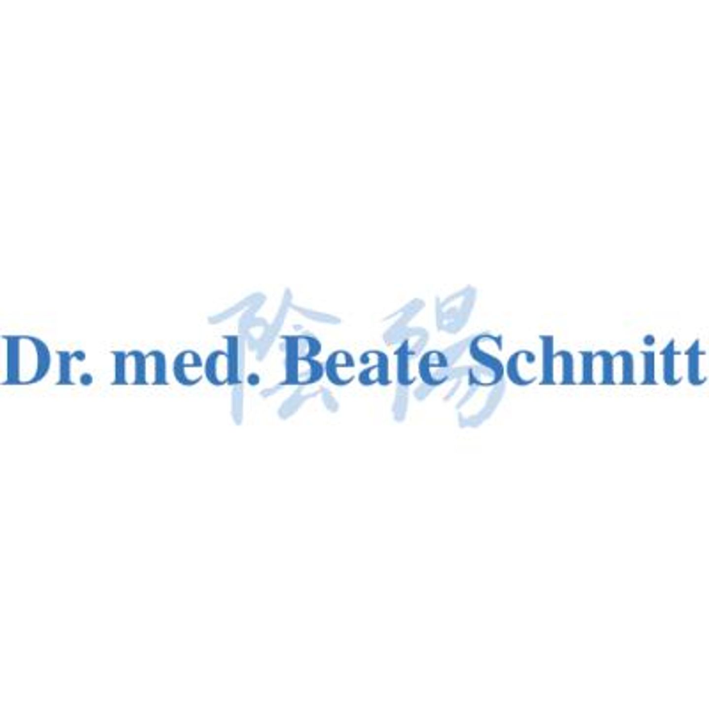 Logo der Firma Dr.med.Schmitt Beate Akupunktur aus Würzburg