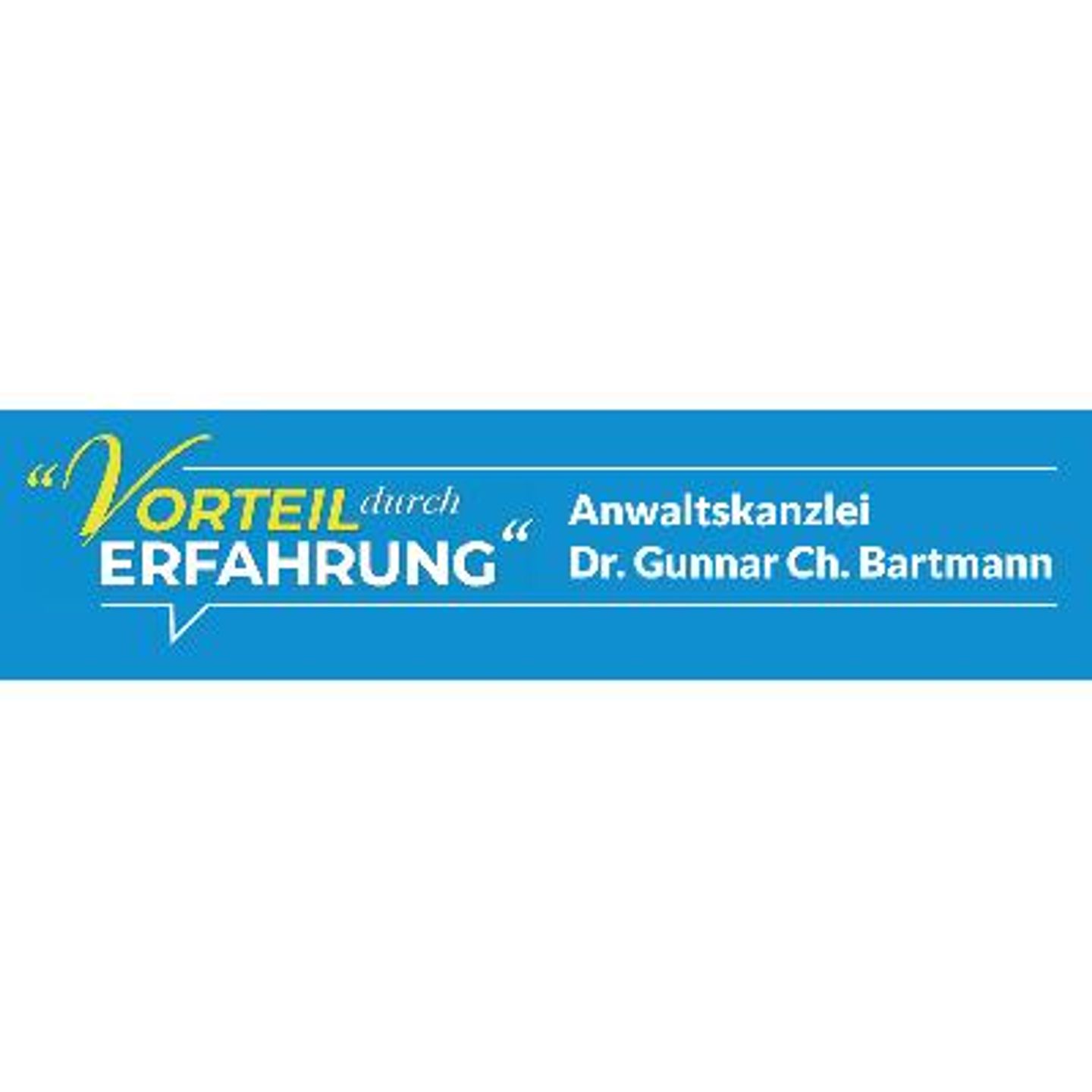 Logo der Firma Anwaltskanzlei Dr. Gunnar Ch. Bartmann - Kanzlei am Rathaus Steglitz aus Berlin