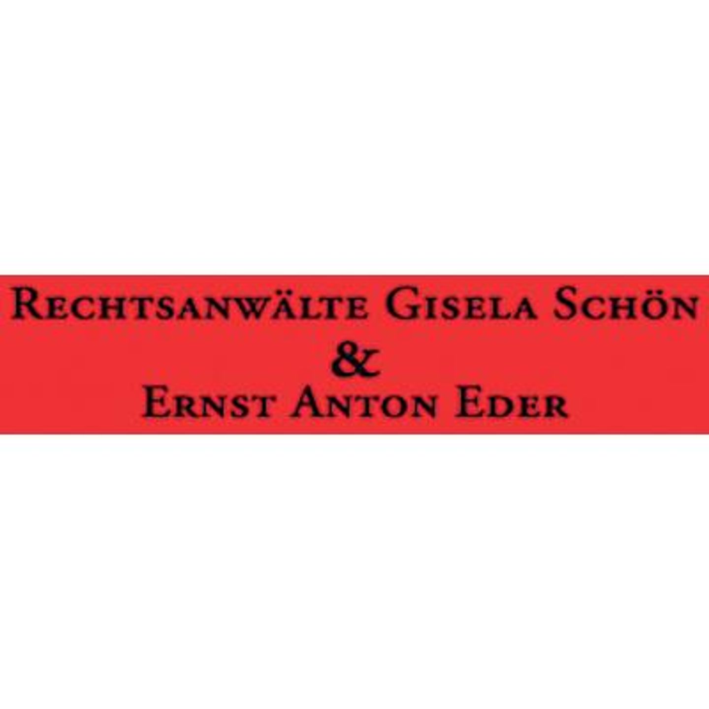 Logo der Firma Rechtsanwälte Gisela Schön + Ernst-Anton Eder aus Schwabach