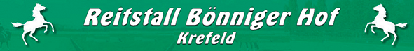 Logo der Firma Reitstall Bönniger Hof aus Krefeld