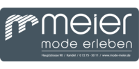 Logo der Firma Meier Modehaus KG aus Kandel