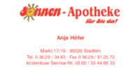 Logo der Firma Sonnen-Apotheke aus Stadtilm