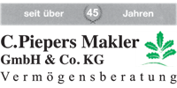 Logo der Firma C. Piepers Makler GmbH & Co. KG aus Straelen auf dem Branchenportal Finanzberater.net