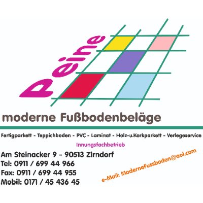 Logo der Firma Peine Moderne Fußbodenbeläge aus Zirndorf