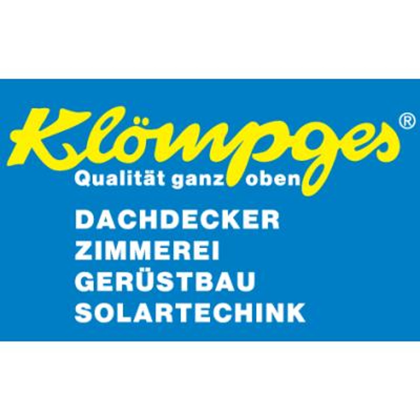 Logo der Firma Dachdeckerei Klömpges GmbH aus Solingen