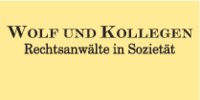Logo der Firma Rechtsanwälte Wolf und Kollegen aus Saalfeld