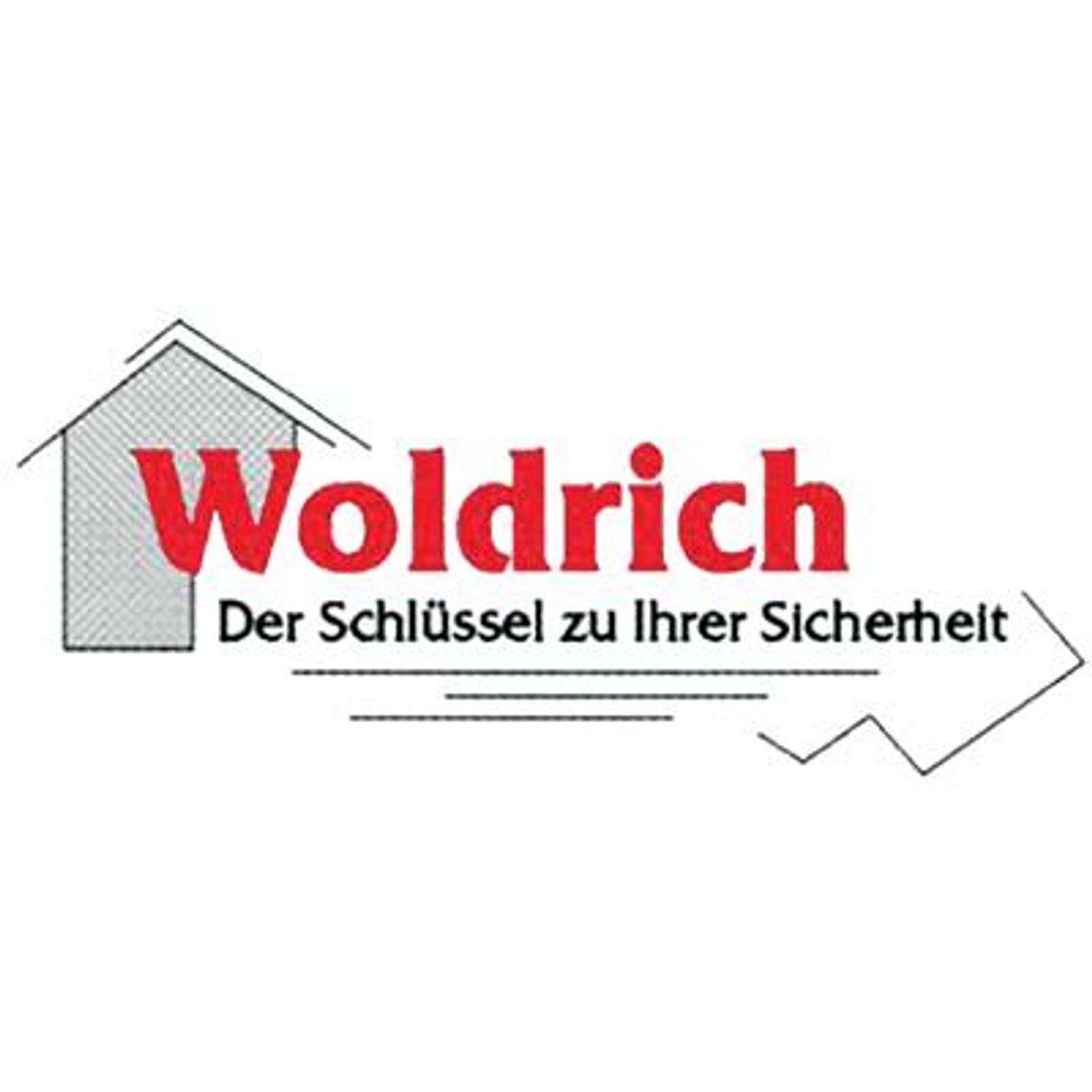 Logo der Firma Woldrich GmbH Schlüsseldienst |Schilder |Stempel |Schließanlagen |Alarmanlagen |Einbruchschutz|Notöffnungen|Objektbetreuung aus München