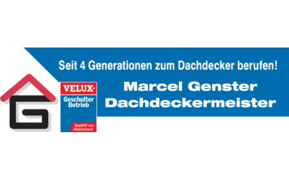 Logo der Firma Marcel Genster Dachdeckermeister aus Kaarst auf dem Branchenportal Dachdecker.com