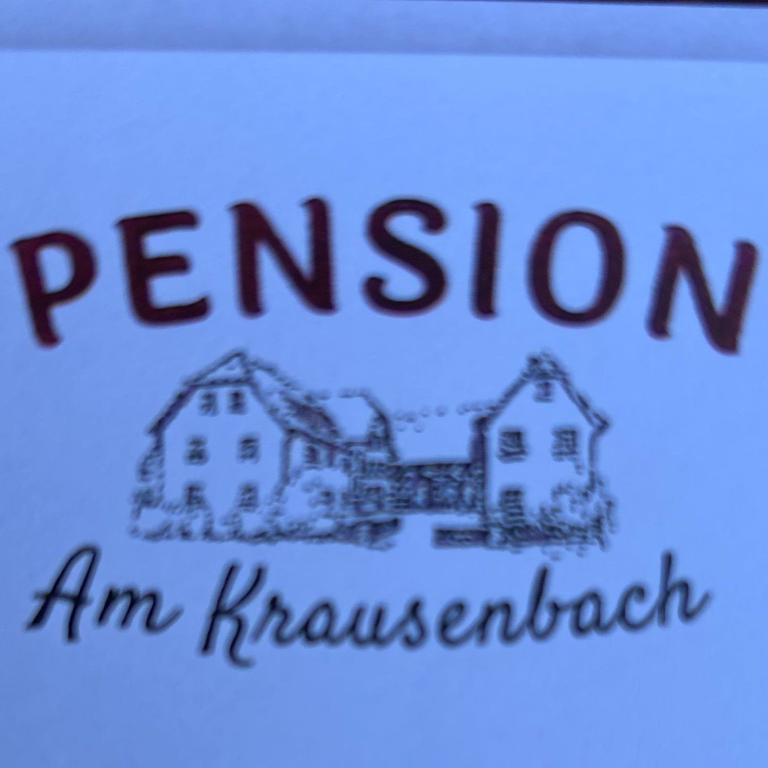 Logo der Firma Pension am Krausenbach Sabine Weiß aus Bad Staffelstein