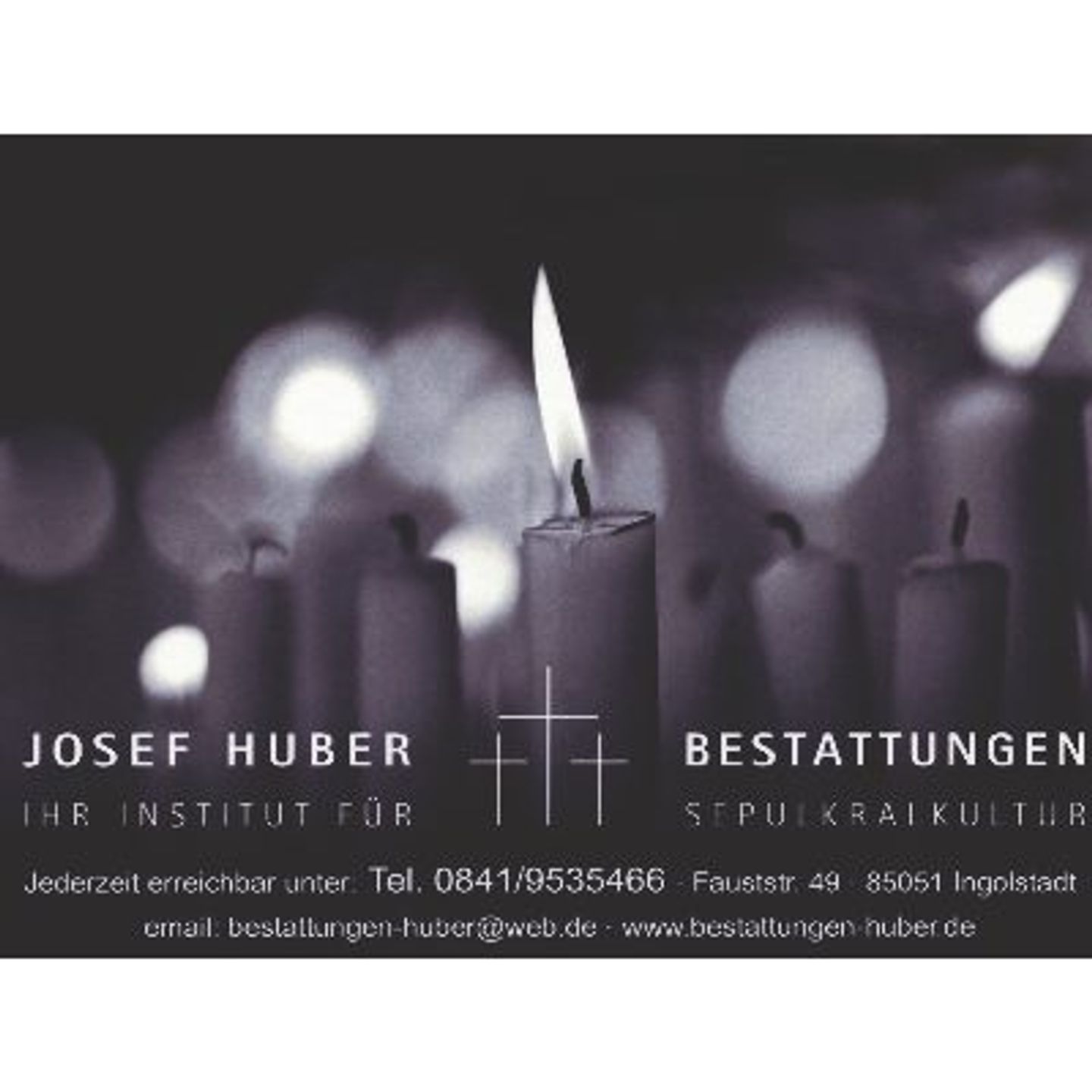 Logo der Firma Josef Huber Bestattungen GmbH & Co. KG aus Ingolstadt