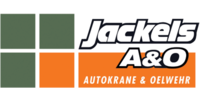 Logo der Firma Jackels A & O GmbH. Autokrane und Oelwehr aus Schwalmtal