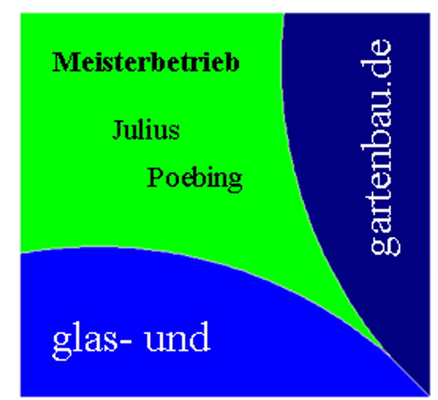 Logo der Firma Julius Poebing Glas- und Gartenbau aus Peiting