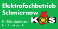 Logo der Firma Elektrofachbetrieb Schmiernow Inh. Frank Jacob aus Crimmitschau