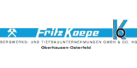 Logo der Firma Fritz Koepe Bergwerks- und Tiefbauunternehmungen GmbH & Co. KG aus Oberhausen