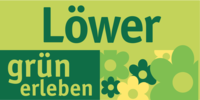 Logo der Firma Löwer grün erleben Blumen aus Goldbach