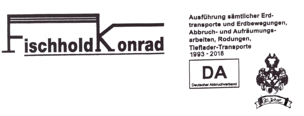 Logo der Firma Konrad Fischhold - Abbrucharbeiten und Erdarbeiten aus München