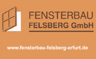 Logo der Firma Fensterbau Felsberg GmbH aus Erfurt