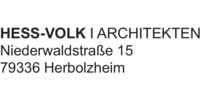 Logo der Firma Hess-Volk Architekten PartGmbB aus Herbolzheim