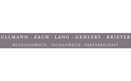 Logo der Firma Ullmann Zach Lang Gehlert Krieter Rechtsanwälte Fachanwälte Partnerschaft aus Starnberg