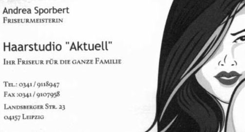 Logo der Firma Haarstudio Aktuell Andrea Sporbert aus Leipzig