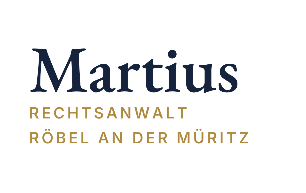 Logo der Firma Rechtsanwalt Michael Martius aus Röbel/Müritz
