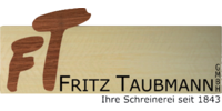 Logo der Firma Fritz Taubmann GmbH, Bau- u. Möbelschreinerei aus Velden