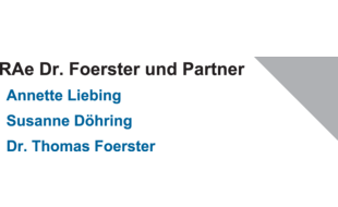 Logo der Firma Rechtsanwälte, Dr. Foerster und Partner aus Fürth