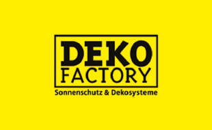 Logo der Firma DEKO FACTORY aus München