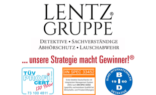 Logo der Firma Detektei Lentz & Co. GmbH aus München