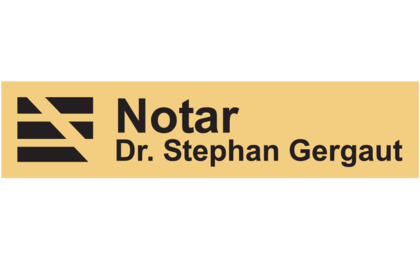 Logo der Firma Notar Dr. Stephan Gergaut aus Crimmitschau