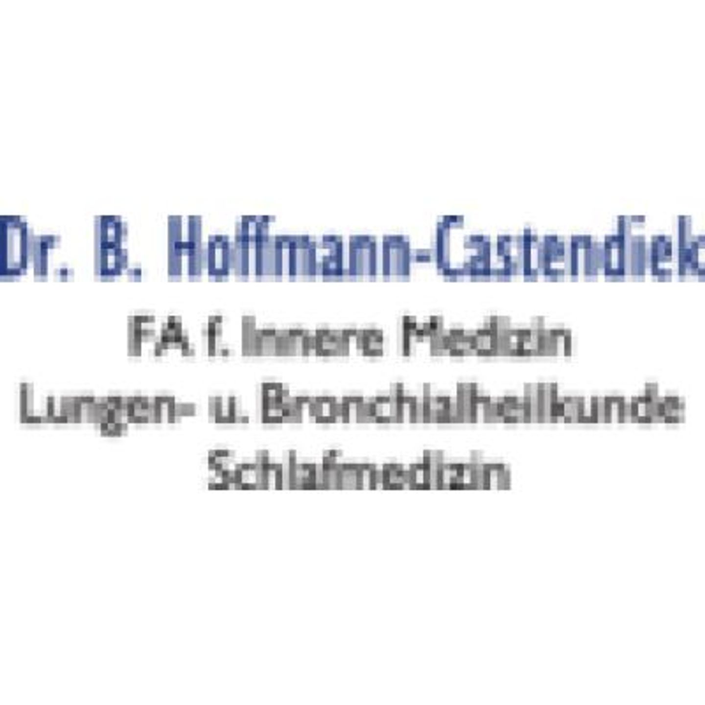 Logo der Firma Hoffmann-Castendiek Birgit FÄ für Innere Medizin aus Celle