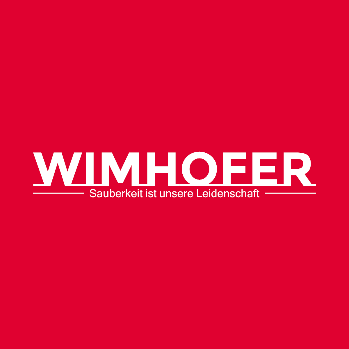Logo der Firma Wimhofer - Sauberkeit ist unsere Leidenschaft aus München