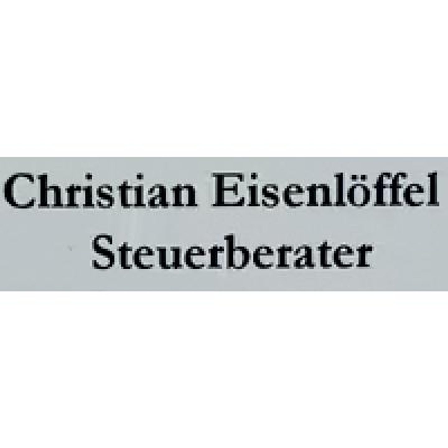 Logo der Firma Christian Eisenlöffel Steuerberater aus Kassel