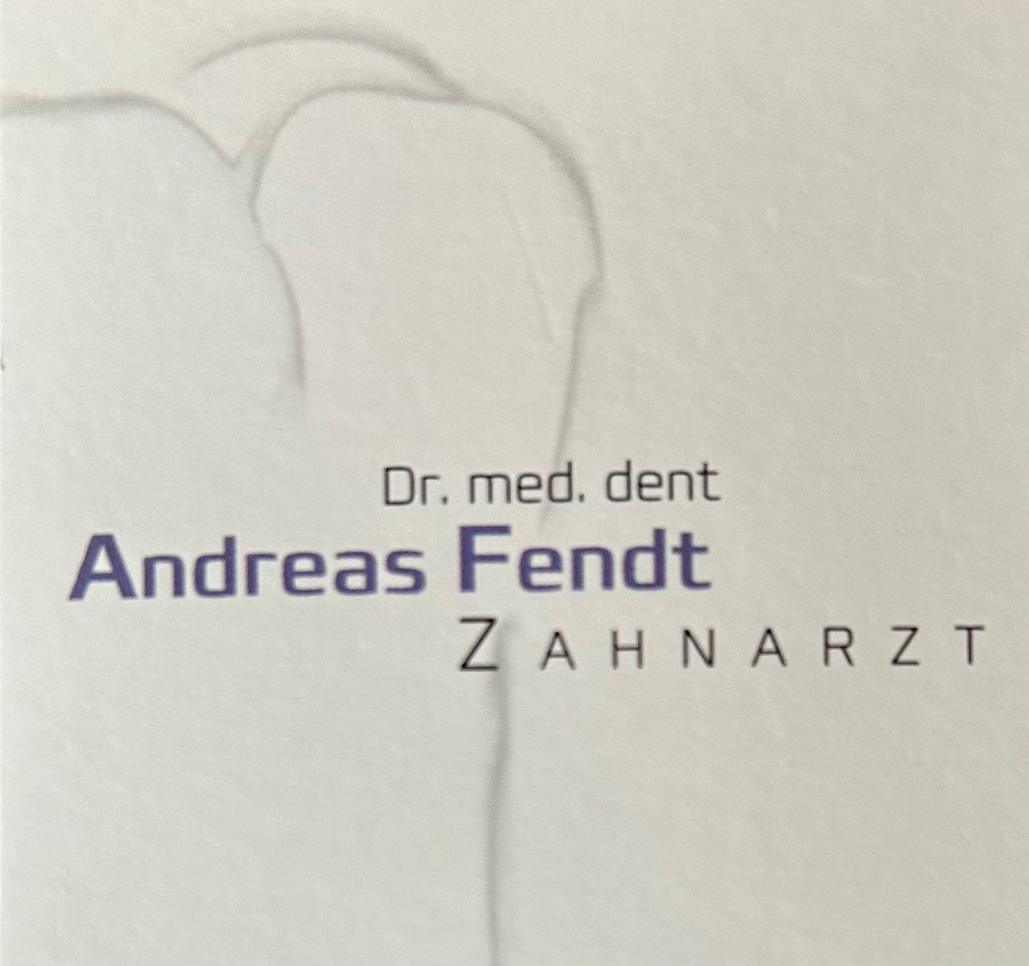 Logo der Firma Zahnarzt Dr. med. dent. Andreas Fendt aus Augsburg
