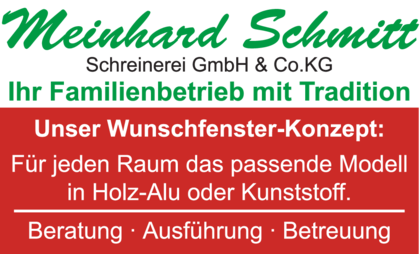 Logo der Firma Schreinerei Schmitt Meinhard aus Üchtelhausen