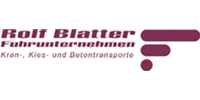 Logo der Firma Rolf Blatter Fuhrunternehmen aus Stühlingen