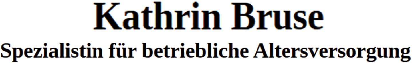 Logo der Firma Finanzberatung Kathrin Bruse aus Freiburg