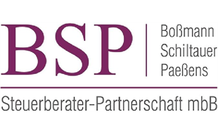 Logo der Firma Boßmann Schiltauer Paeßens, BSP Steuerberater-Partnerschaft mbB aus Goch auf dem Branchenportal Steuer-Berater.de