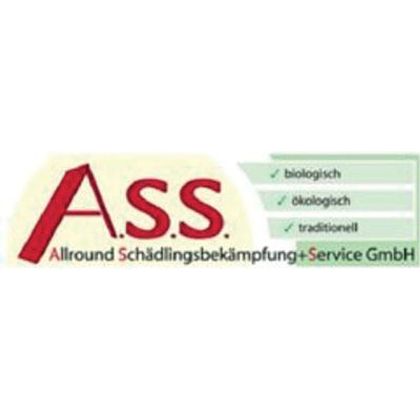 Logo der Firma A.S.S. Allround Schädlingsbekämpfungen + Service GmbH aus München
