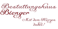 Logo der Firma Bestattungshaus Bienger Inh. Jörg Lempe aus Bad Berka