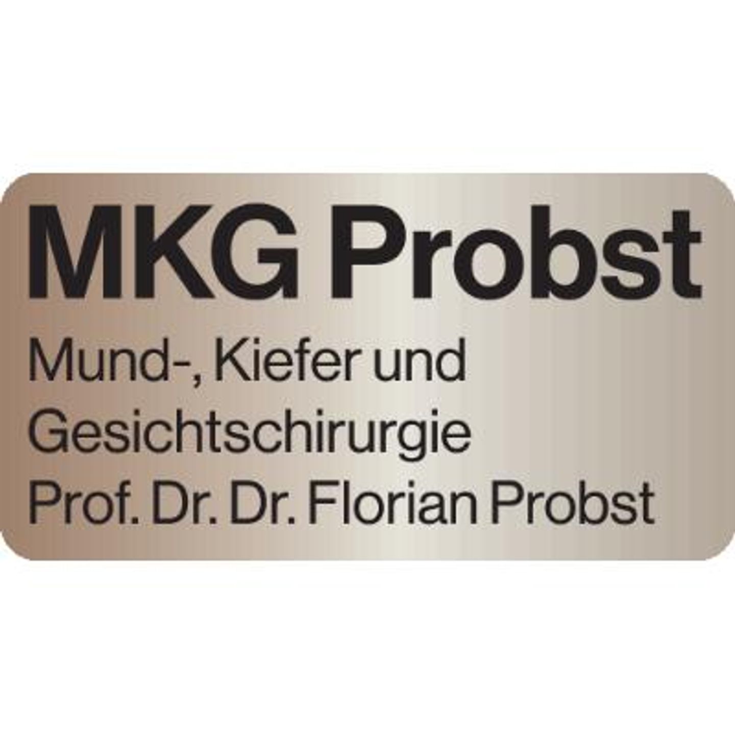 Logo der Firma MKG Probst aus München
