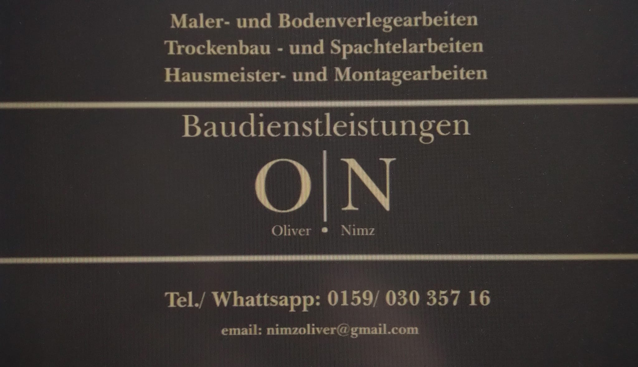 Logo der Firma Baudienstleistungen Oliver Nimz aus Dummerstorf