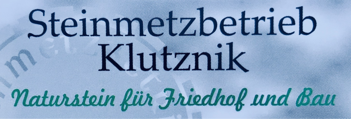 Logo der Firma Klutznik Steinmetzbetrieb Natur- & Kunststein für Friedhof und Bau aus Lutherstadt Wittenberg