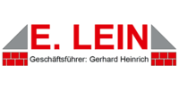 Logo der Firma Lein E. Baugeschäft GmbH aus Selbitz