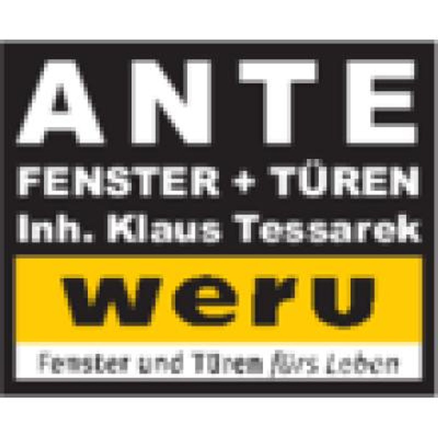 Logo der Firma ANTE Fenster und Türen Inh. Klaus Tessarek e.K. aus Wuppertal