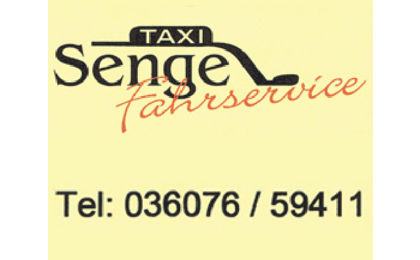 Logo der Firma Taxi Senge Fahrservice aus Niederorschel