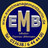 Logo der Firma EventManagementBerlin (EMB) aus Rüdersdorf bei Berlin