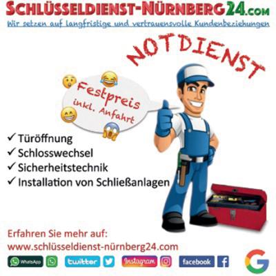 Logo der Firma Schlüsseldienst-Nürnberg24 aus Nürnberg