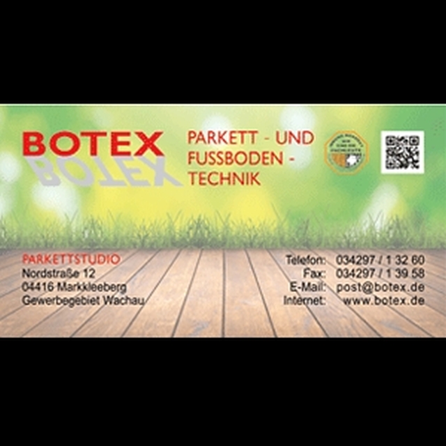 Logo der Firma BOTEX  Parkett & Fußbodentechnik  GmbH & Co. KG aus Markkleeberg